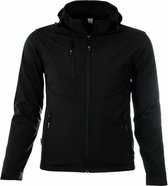 M-Wear Softshell Jas 6100 Grijs Melange; Maat XXL