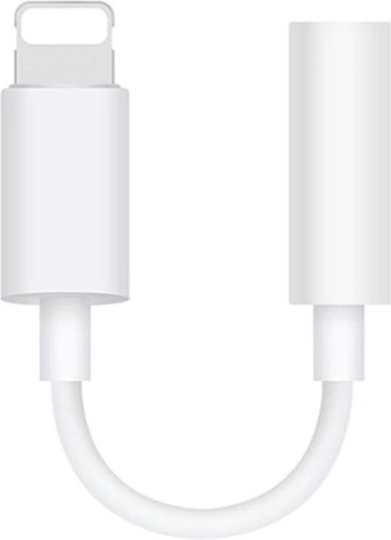 Apple Lightning to Jack plug Audio adapter Lightning naar 3.5mm