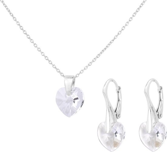ARLIZI 0935 Set de Bijoux Collier en Cristal Swarovski Boucles d'oreilles -  Femme -... | bol.com