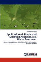 Application of Simple and Modified Adsorbents in Water Treatment