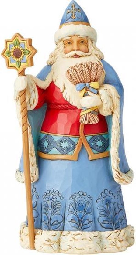 Père Noël Avec Une Cloche Holiday Manor - Jim Shore Heartwood Creek