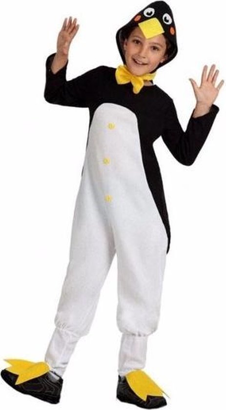 Pinguin Tux kostuum / outfit voor kinderen - dierenpak 128 | bol.com