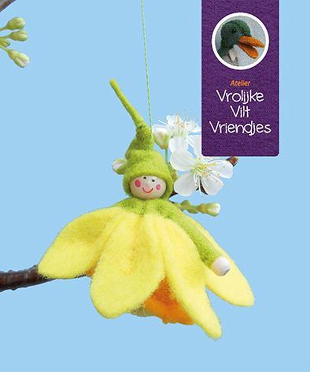 Trimits Vilt Decoratie Kits, 14 x 10cm, Lama