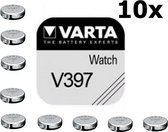 Varta V397 30mAh 1.55V knoopcel batterij - 10 stuks