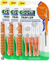 Bol.com Gum Trav-ler Ultra Fine - Ragers 0.9 mm- 3 x 4 stuks - Voordeelverpakking aanbieding