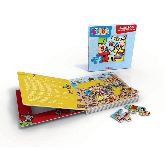 Bumba puzzelboek met leuke verhaaltjes - met 5 puzzels van Bumba — afbeelding 3