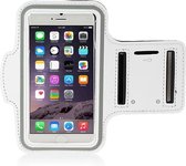Xssive Sport armband universeel voor o.a. Apple iPhone XS Max - Wit