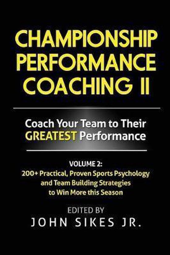 Championship Performance Coaching- Volume 2 Championship Per ... - cover