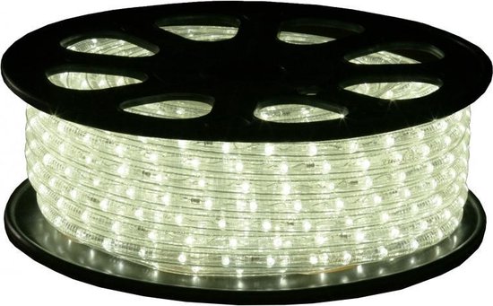 per 2 meter koud wit - Lichtslang LED 220V IP44 | bol.com