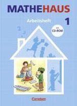 Mathehaus 1 B. Arbeitsheft mit CD-ROM. Baden-Württemberg, Rheinland-Pfalz, Hessen