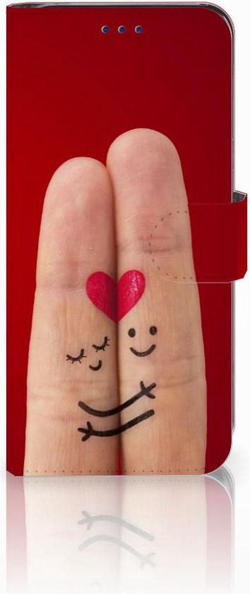Samsung Galaxy S8 Wallet Case met Pasjes Liefde - Origineel Romantisch Cadeau