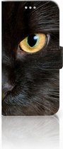 Geschikt voor Samsung Galaxy S7 uniek ontwerpen hoesje Zwarte Kat
