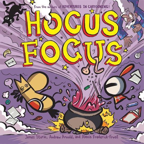 Adventures in Cartooning - Hocus Focus - cover