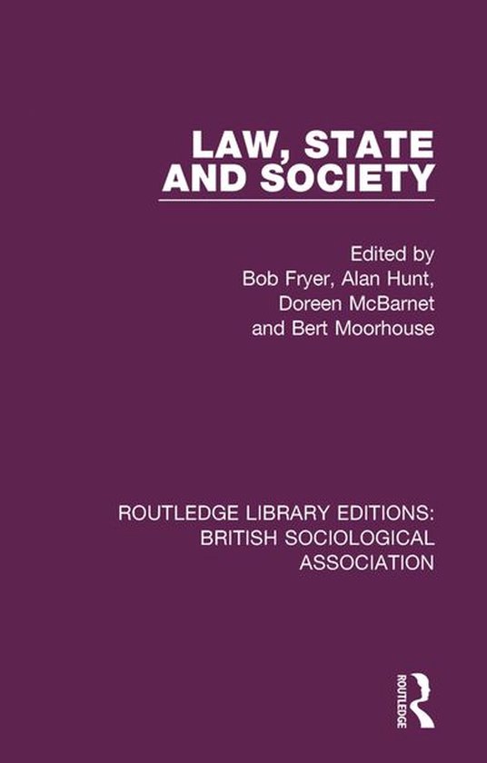 Routledge Library Editions: British Sociological Association ... - cover