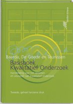 Boek cover Basisboek kwalitatief onderzoek van Ben Baarda