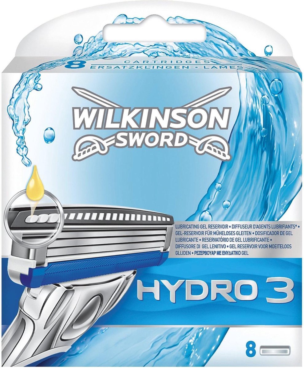 Wilkinson Hydro3 Skin Protection Scheermes + 9 Vervangbare mesjes -  Voordeligscheren