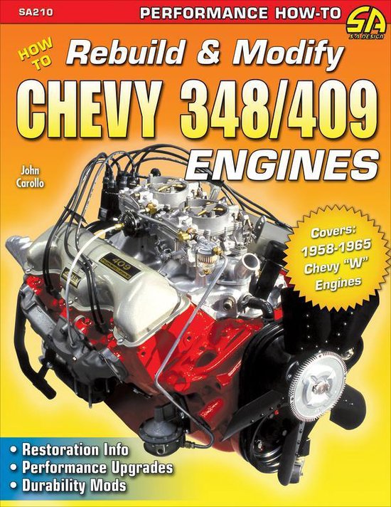 How to Rebuild & Modify Chevy 348/409 Engines - cover