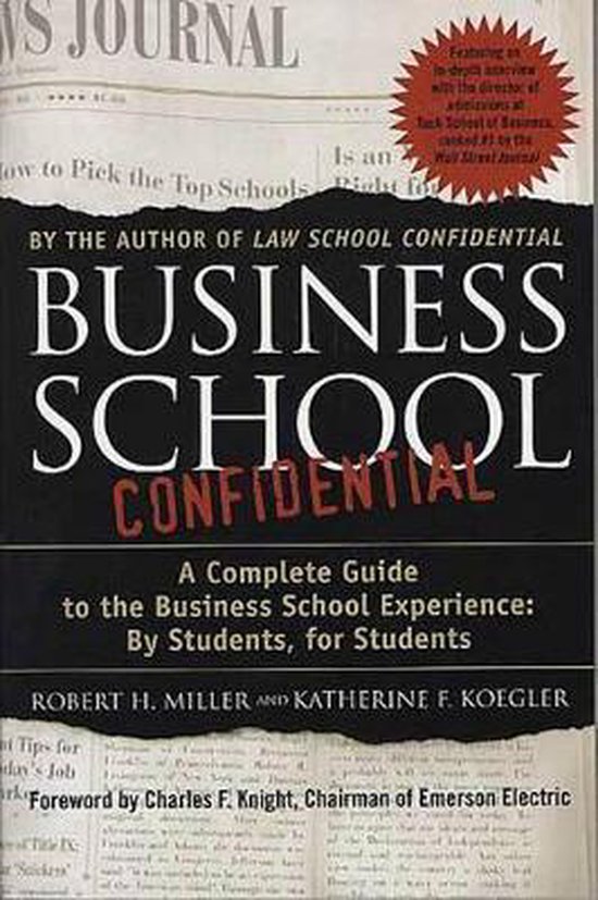 Business School Confidential - cover
