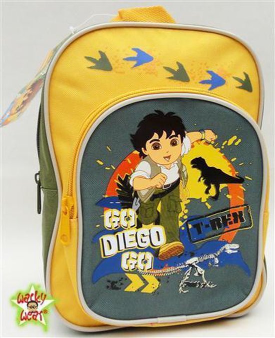 Diego Backpack École Bag Sac à dos pour tout-petit - Jaune | bol