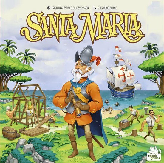 Afbeelding van het spel Santa Maria -Bordspel (Engelstalig)
