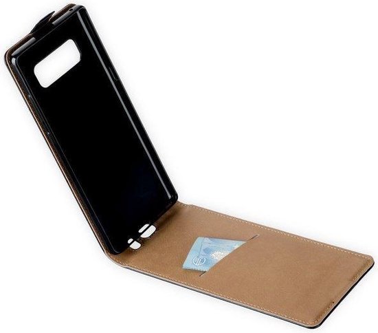 Ver weg Knooppunt bibliotheek Flipcase Flipcover hoesje Samsung Galaxy Note 8 - Eco Zwart | bol.com