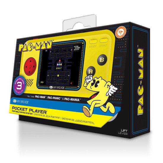 My Arcade Micro Player - PacMan 4 Handheld Console - My Arcade