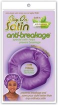 Stay on Satin Anti Breakage Extra Large Satin Edge Bonnet Style 7638