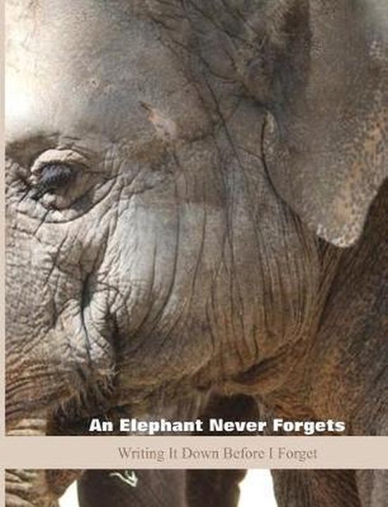 An Elephant Never Forgets - cover