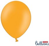 """Strong Ballonnen 30cm, Pastel Mandarin oranje (1 zakje met 50 stuks)"""