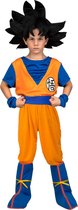 VIVING COSTUMES / JUINSA - Goku Dragon Ball Z kostuum voor jongens in cadeauverpakking - 5 - 6 jaar