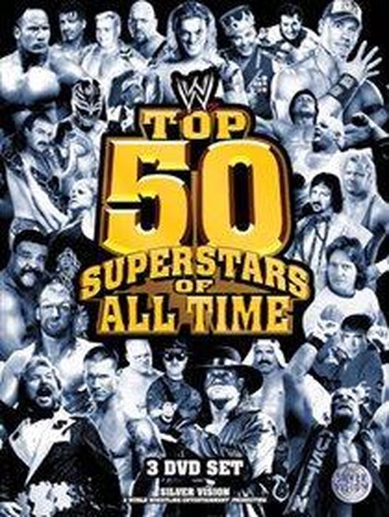 Cover van de film 'WWE - Top 50 Superstars Of All Time'
