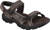 Skechers Garver- Alec Sandalen Heren - Brown - Maat 47,5
