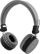 STREETZ HL-424 Bluetooth on-ear koptelefoon met microfoon en control buttons - 22 uur speeltijd - Grijs