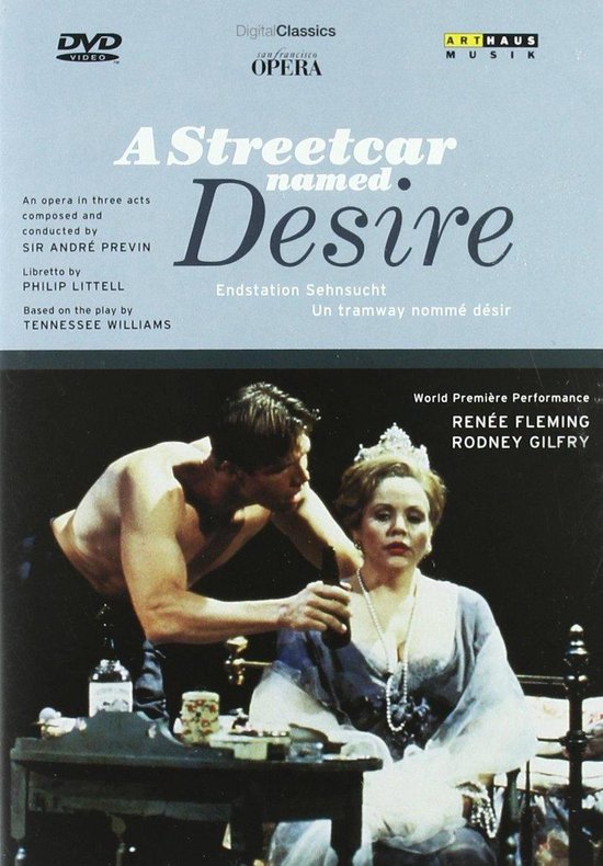Cover van de film 'André Previn - Streetcar Named Desire'