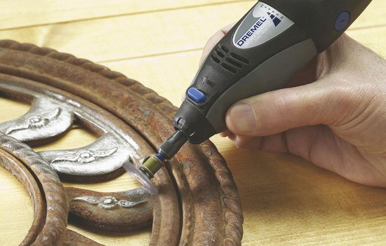 Dremel EZ SpeedClic: detailpolijstschijf korrelgrootte 220 - 473S - Dremel