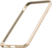 STREETZ IP6-238, Aluminium bumper voor iPhone 6, mat oppervlak, goud