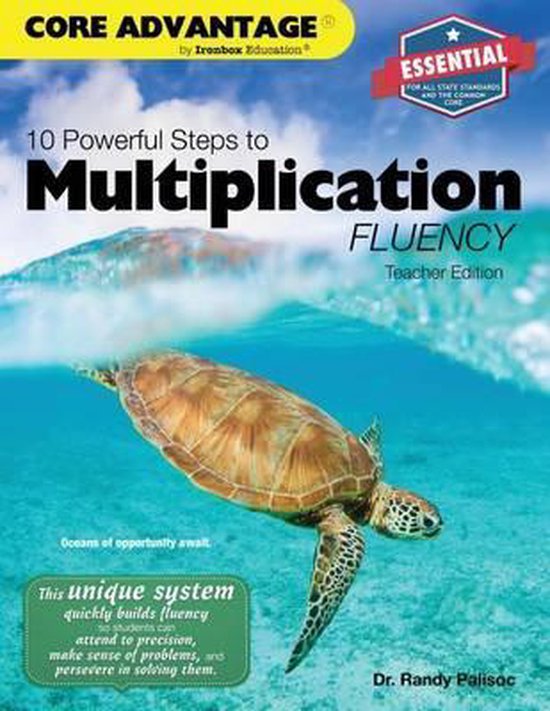 10 Powerful Steps to Multiplication Fluency, Teacher Edition - cover