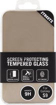 STREETZ S9-100, Transparante screen protector, gehard glas, voor Samsung Galaxy S9, 9H hardheid