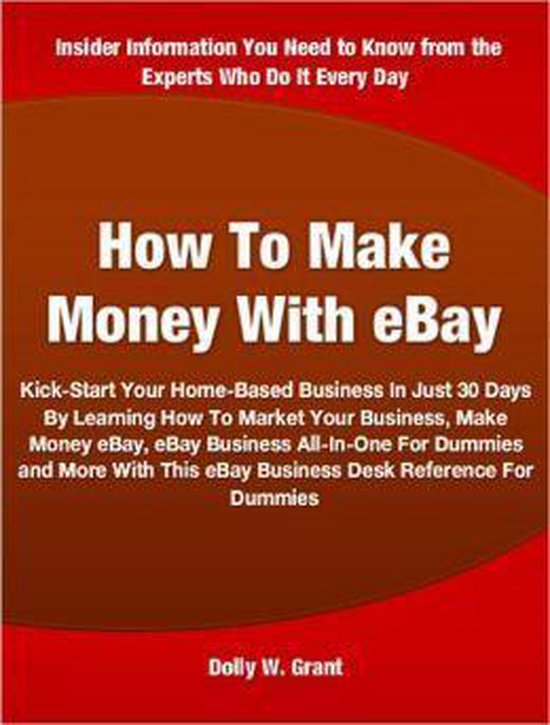 How To Make Money With eBay - cover