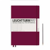 Leuchtturm1917 Notitieboek Master Slim A4+ Dotted Port Rood