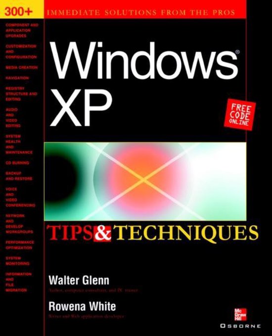 Windows XP Tips and Techniques - cover