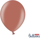 """Strong Ballonnen 30cm, Metallic Sienna (1 zakje met 10 stuks)"""