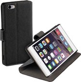 HC Bookcase Flip Cover Wallet Cover - Apple iPhone 7 PLUS Zwart