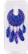 Shop4 - Samsung Galaxy A6 (2018) Hoesje - Zachte Back Case Dromenvanger Gekleurd