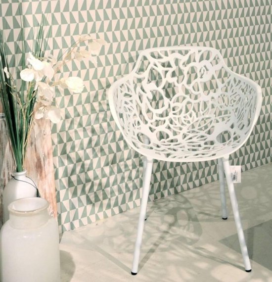 Jood Manie totaal Cast Magnolia chair met armleuning in elk denkbare Ral Kleur (minimaal 4  stuks) | bol.com