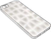 Diamanten vorm hoesje siliconen grijs Geschikt voor iPhone 5 / 5S / SE