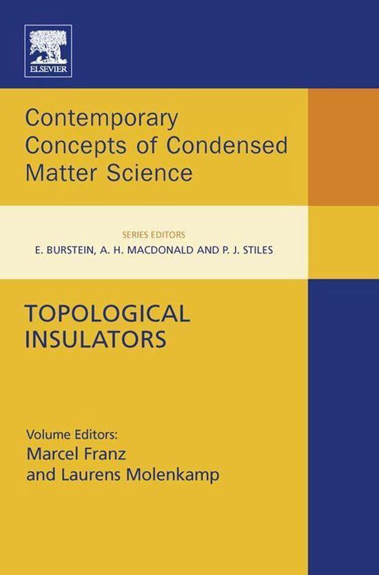 Contemporary Concepts of Condensed Matter Science 6 - Topolo ... - cover