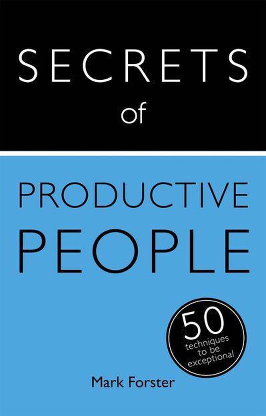 Secrets of Productive People - cover