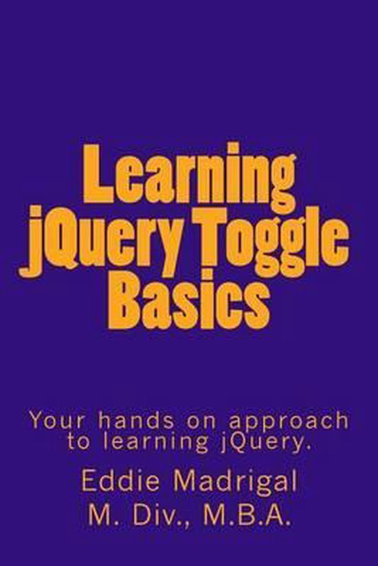 Learning jQuery Toggle Basics - cover