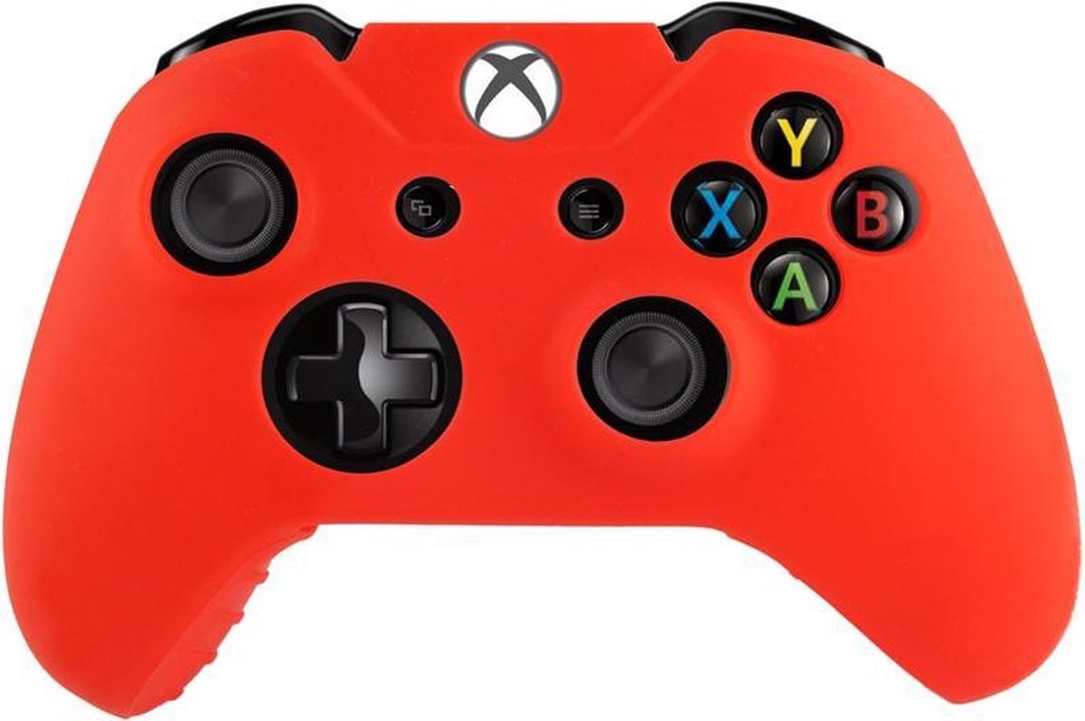 Silicone Hoes / Skin voor XBOX ONE Controller Rood